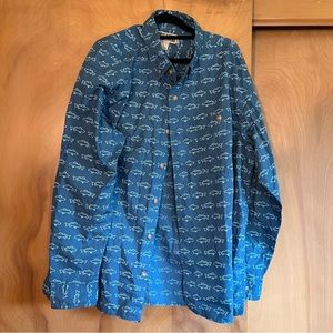🐟 Men’s relaxed fit print button down